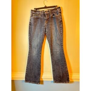 Levis 515 Bootcut Jeans Womens 8 Medium Dark Wash Denim Stretch Mid Rise